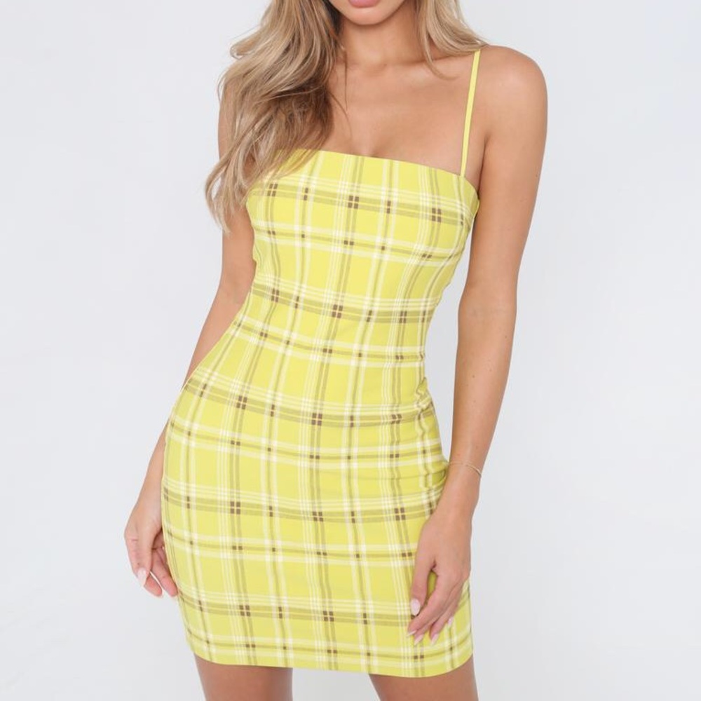 Tartan Bodycon Dress